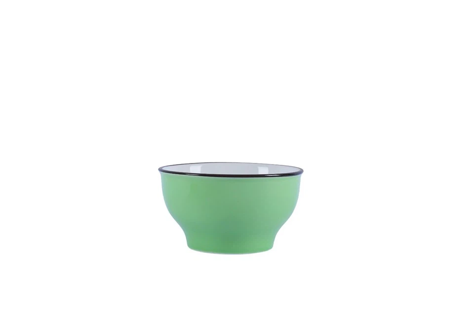 Multi-colored Glaze Libby Bowl